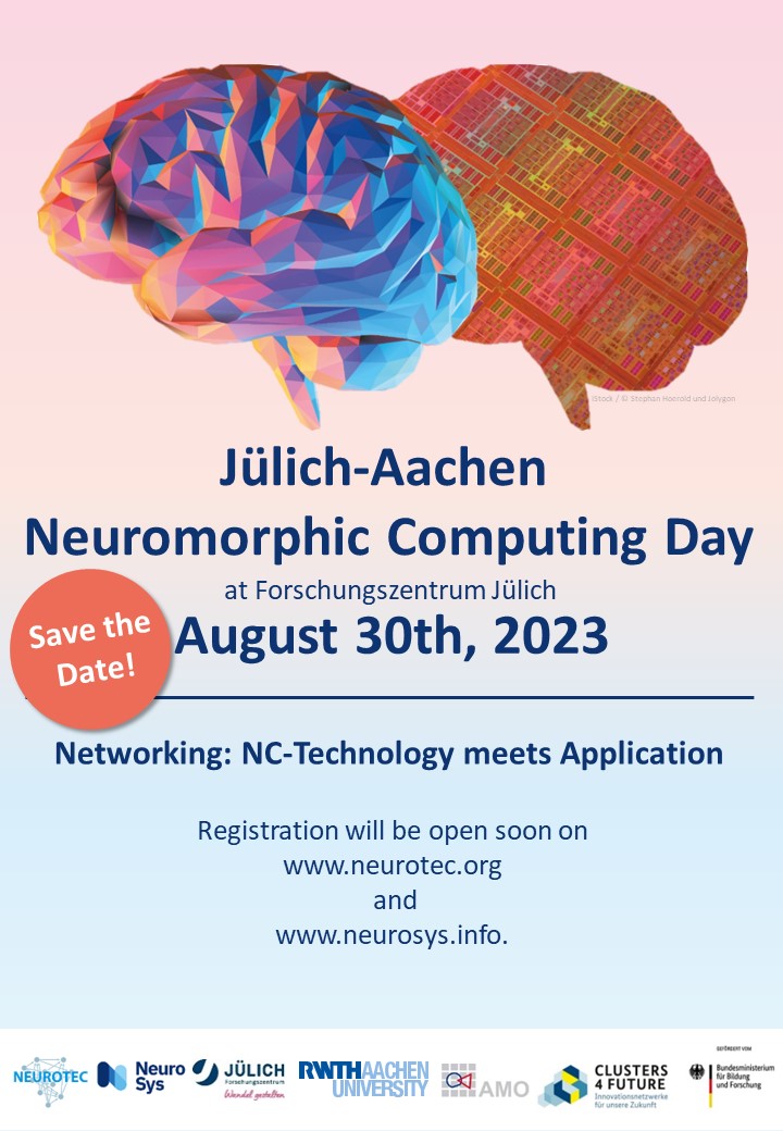 2. Jülich-Aachener NC-Day, August 30th 2023, Forschungszentrum Jülich